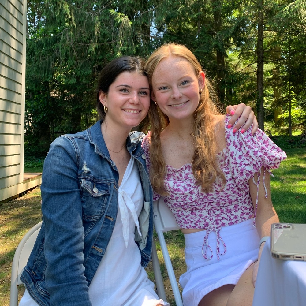 Cotton Candy Skies Floral Puff Sleeve Top
